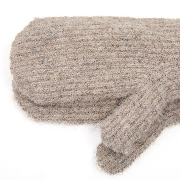 Rib-knit mittens "Fay Thumb"